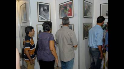 Exposición por 89 cumpleaños de Fidel