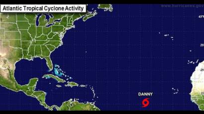 Tormenta tropical Danny en el Caribe