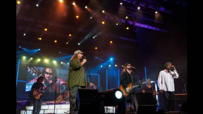 Frank Delgado, Carlos Varela y Gerardo Alfonso