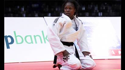 La judoca cubana Maricet Espinosa