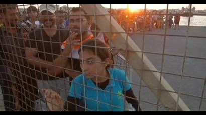 Traslados masivos de inmigrantes en islas griegas