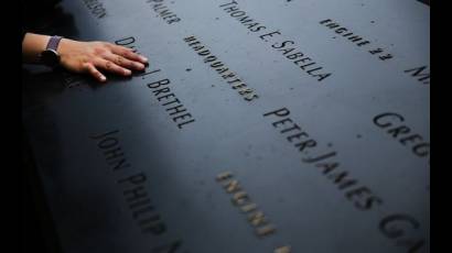 Placas del Museo Memorial 11-S