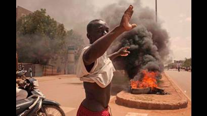 Golpe de Estado en Burkina Faso.