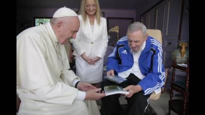 Visitó el Papa Francisco a Fidel