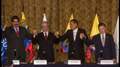 El pacto entre Nicolás Maduro y Juan Manuel Santos
