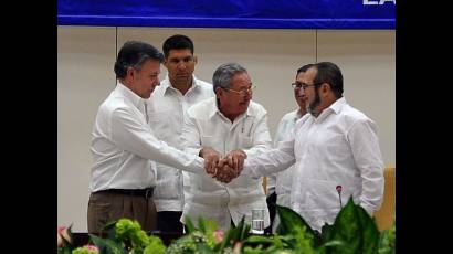 Ha llegado la hora de la paz en Colombia