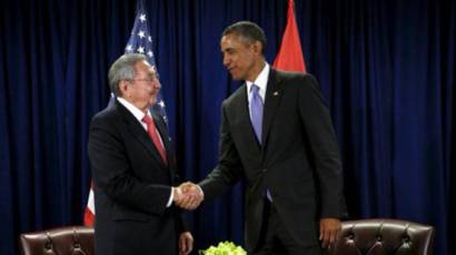 Raúl Castro y Barack Obama