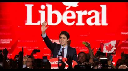 Partido liberal de Justin Trudeau