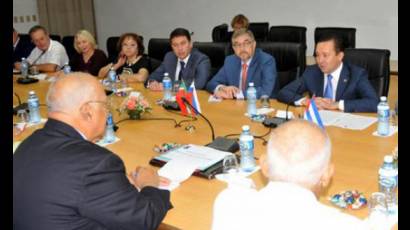 Cabrisas recibe a Primer Ministro de Tatarstán