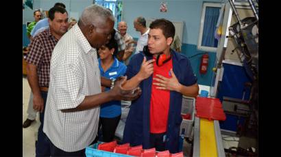 Visita de Esteban Lazo Hernández