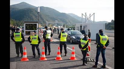 contro fronterizo entre Francia y España