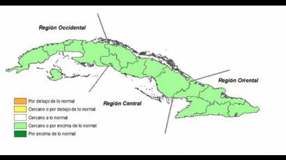 Pronóstico de totales de precipitación