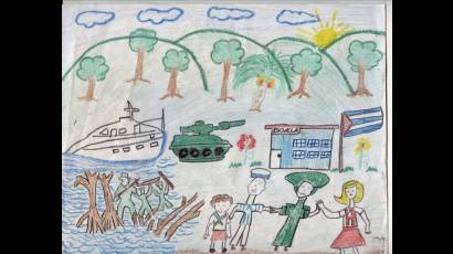 Dibujo ganador del primer lugar provincial