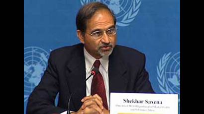 Secretario de Salud Mental de la Organización Mundial de la Salud, Shekhar Saxena