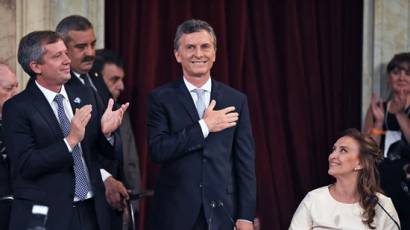 Mauricio Macri asumió este jueves presidencia de Argentina