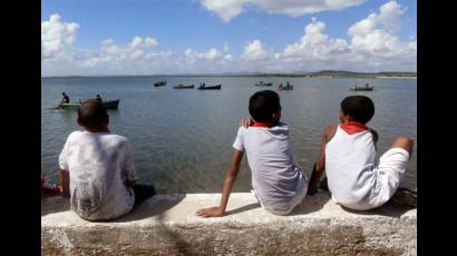 Los niños y su amor por el mar