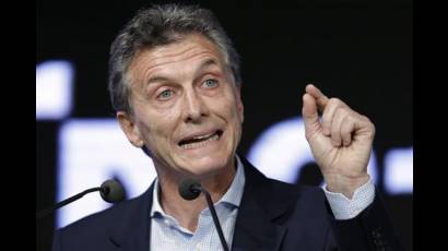 Mauricio Macri, Presidente de Argentina