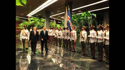 Recibió Raúl al Presidente de Cabo Verde