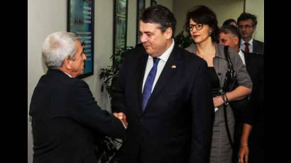 Se reunió Vicecanciller federal alemán con Ministro cubano de Energía y Minas