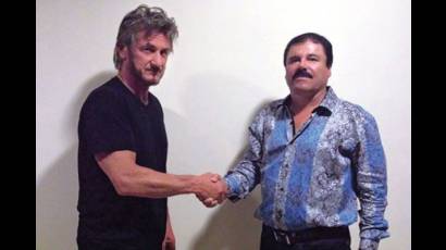 Sean Penn y Joaquín El chapo Guzmán