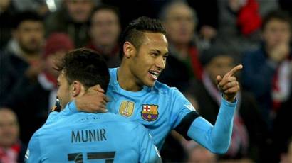 Neymar y Munir