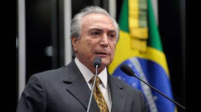 presidente brasileño Michel Temer