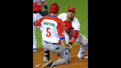 Partido de béisbol Cuba vs Puerto Rico 