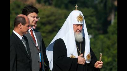 Patriarca Kirill: homenaje a José Martí y diálogo con Raúl Castro
