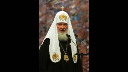 Su Santidad Kirill, Patriarca de Moscú y de Toda Rusia