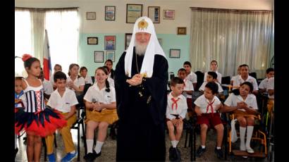 Un día de gran fiesta para el Patriarca Kirill