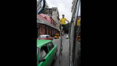 Pedaleando por las nubes