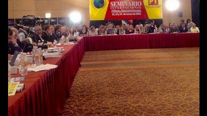 XX Seminario Internacional Los partidos políticos y una nueva sociedad