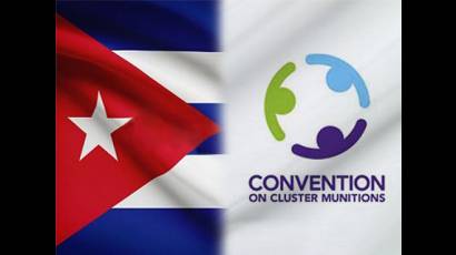 Se adhiere Cuba a Convención sobre Municiones en Racimo