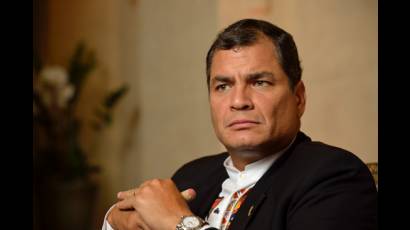 Presidente de Ecuador ensalza vocación solidaria de Cuba