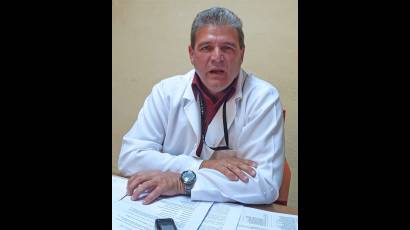 El Doctor Jorge Pavel Pino Rivero