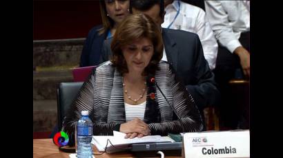 María Ángela Holguín, canciller de Colombia