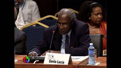 Vaughn Lewis, asesor del primer ministro de Santa Lucía