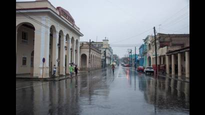 Las lluvias son sostenidas en la cabecera provincial