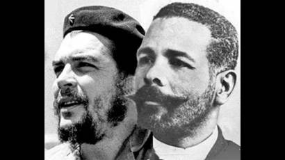 Ernesto Che Guevara y Antonio Maceo y Grajales