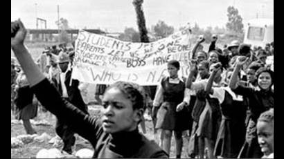 Manifestación de Soweto