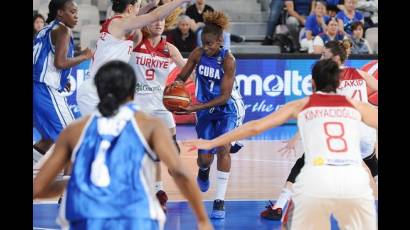 Equipo femenino cubano