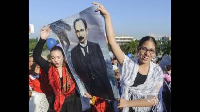 Las nuevas generaciones estarán en sintonía con las ideas del Apóstol durante julio y agosto