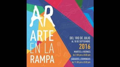 XVII Feria de la Cultura Cubana Arte en La Rampa 2016