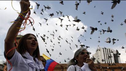 Las palomas de la paz