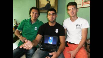 Juan Carlos Mejías Rodríguez, Yuri Moragas Lugo y Doniet Vélez Díaz