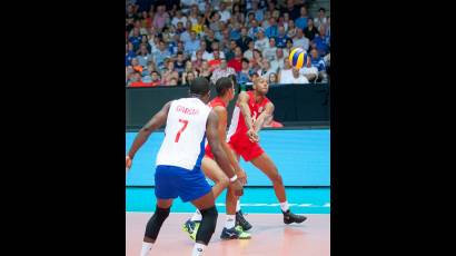 La selección masculina cubana