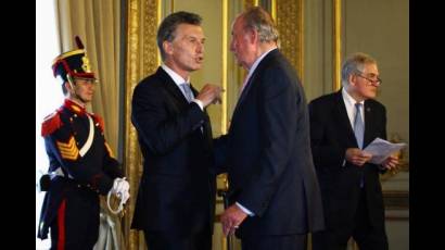 Macri invitó al rey emérito español, pero no a los ex mandatarios de su propio país