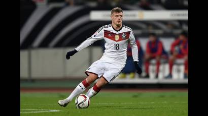 El volante alemán Toni Kroos fue elegido como uno de los mejores jugadores del torneo