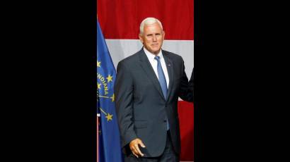 Mike Pence. Político estadounidense, miembro del Partido Republicano