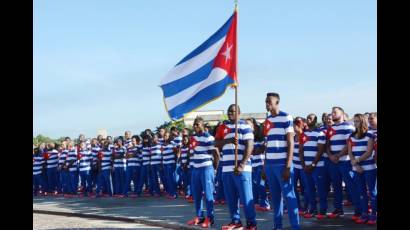 Delegación cubana a los Juegos Olímpicos